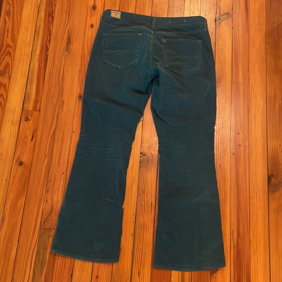 Red Engine green corduroys size 30 cropped bootcut - Picture 6 of 10